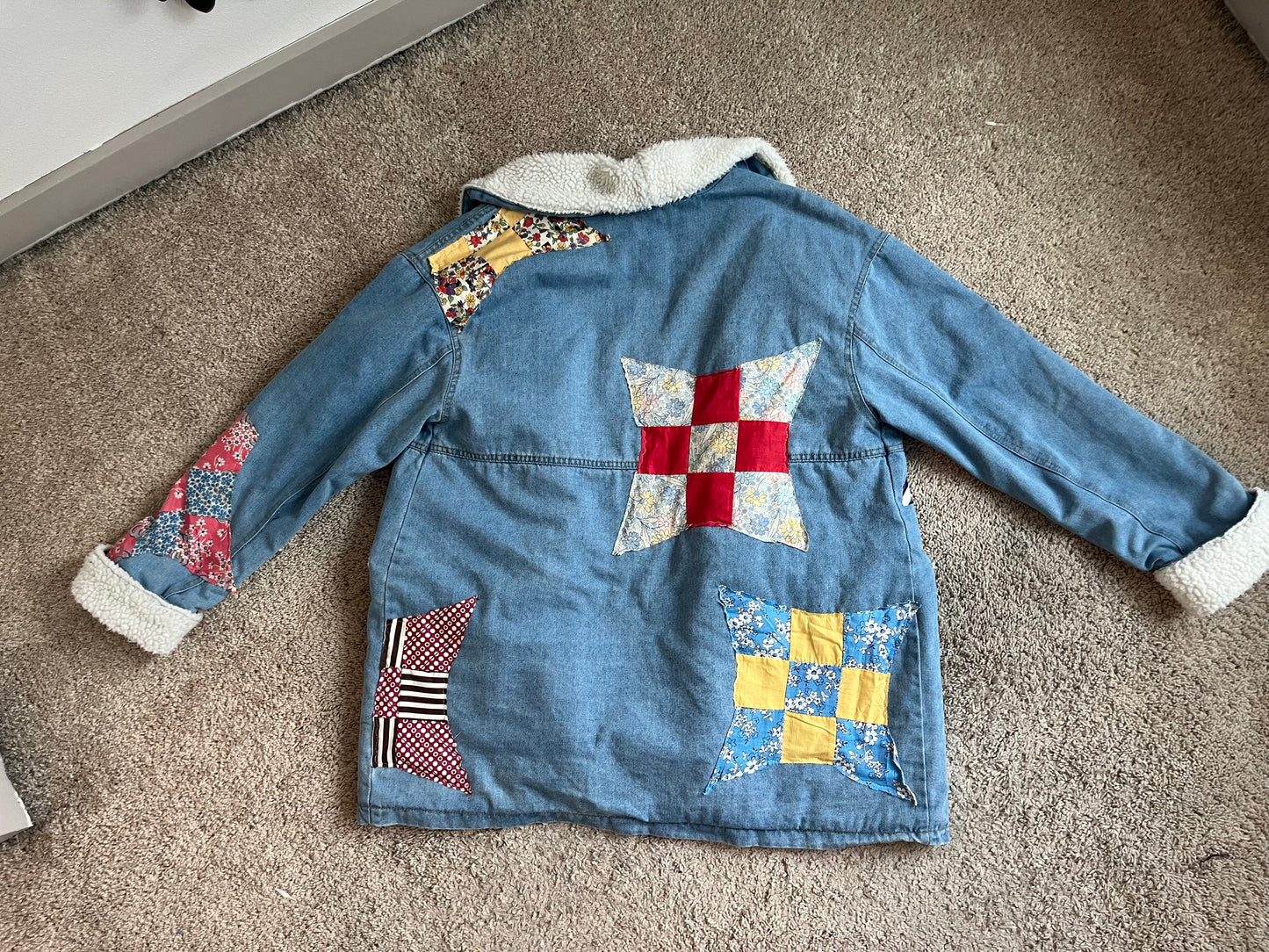 Cozy left over scraps (WXL)