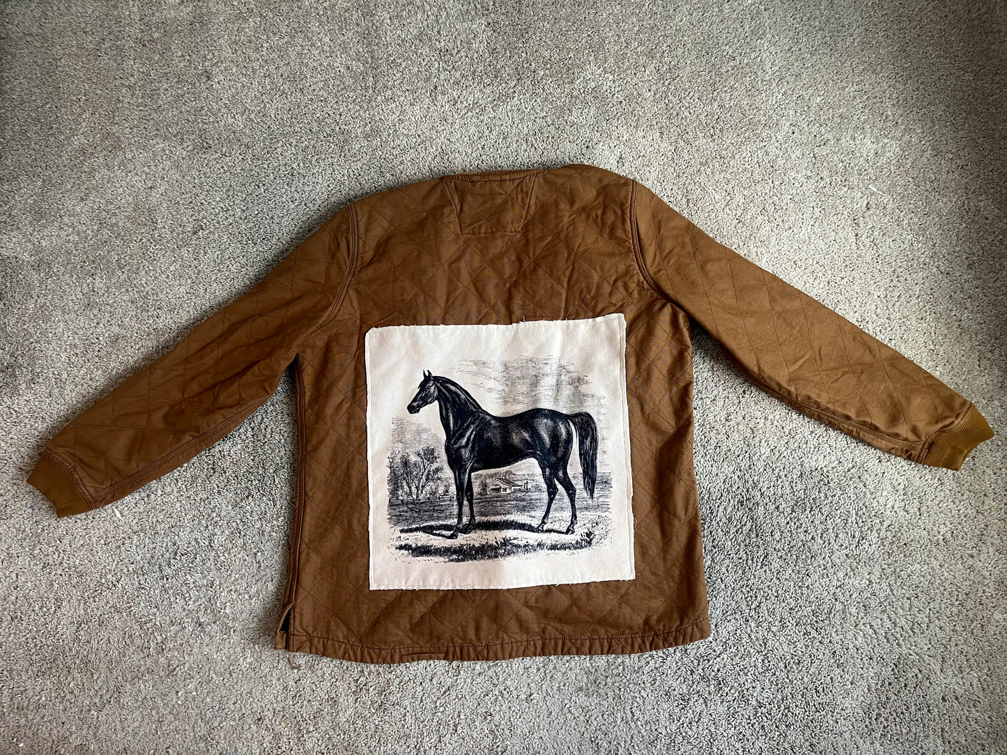 Quilted Carhartt Horse Jacket (WXL)