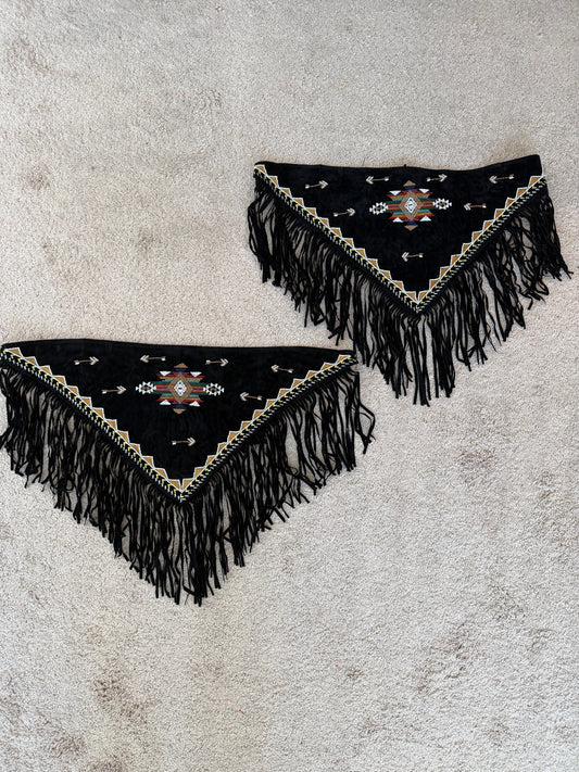 Aztec suede bandeau (S - L )