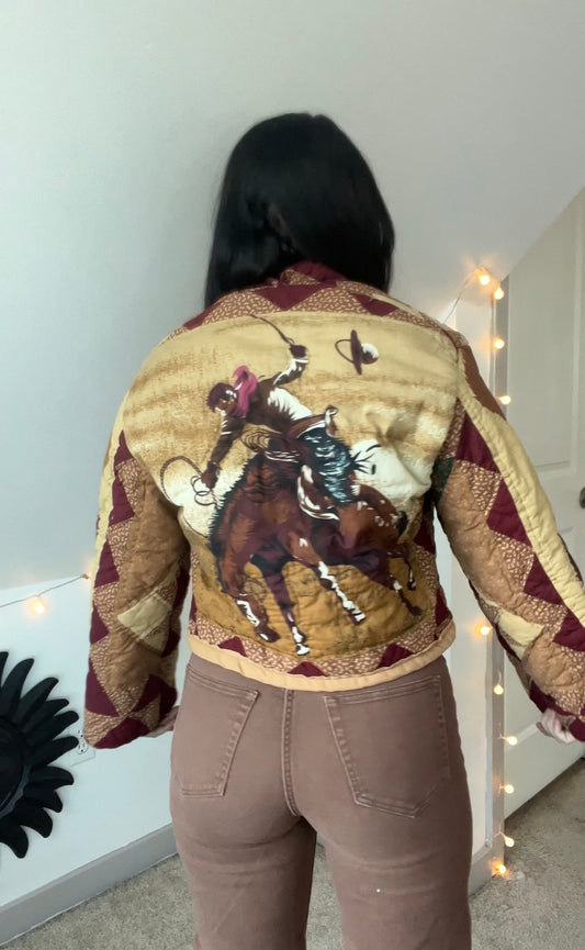 Western  Horse Quilt Jacket (WM)