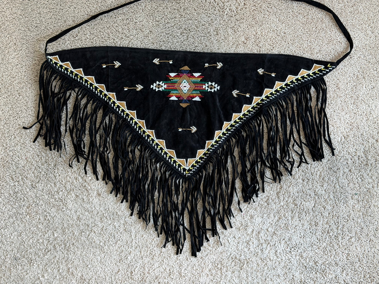 Aztec suede bandeau (S - L )