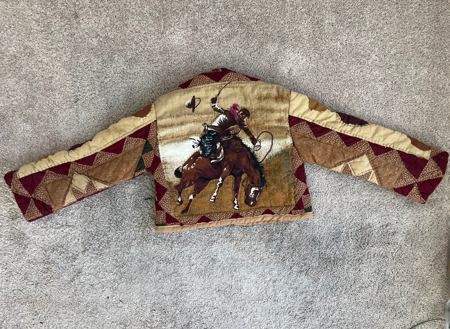 Western  Horse Quilt Jacket (WM)