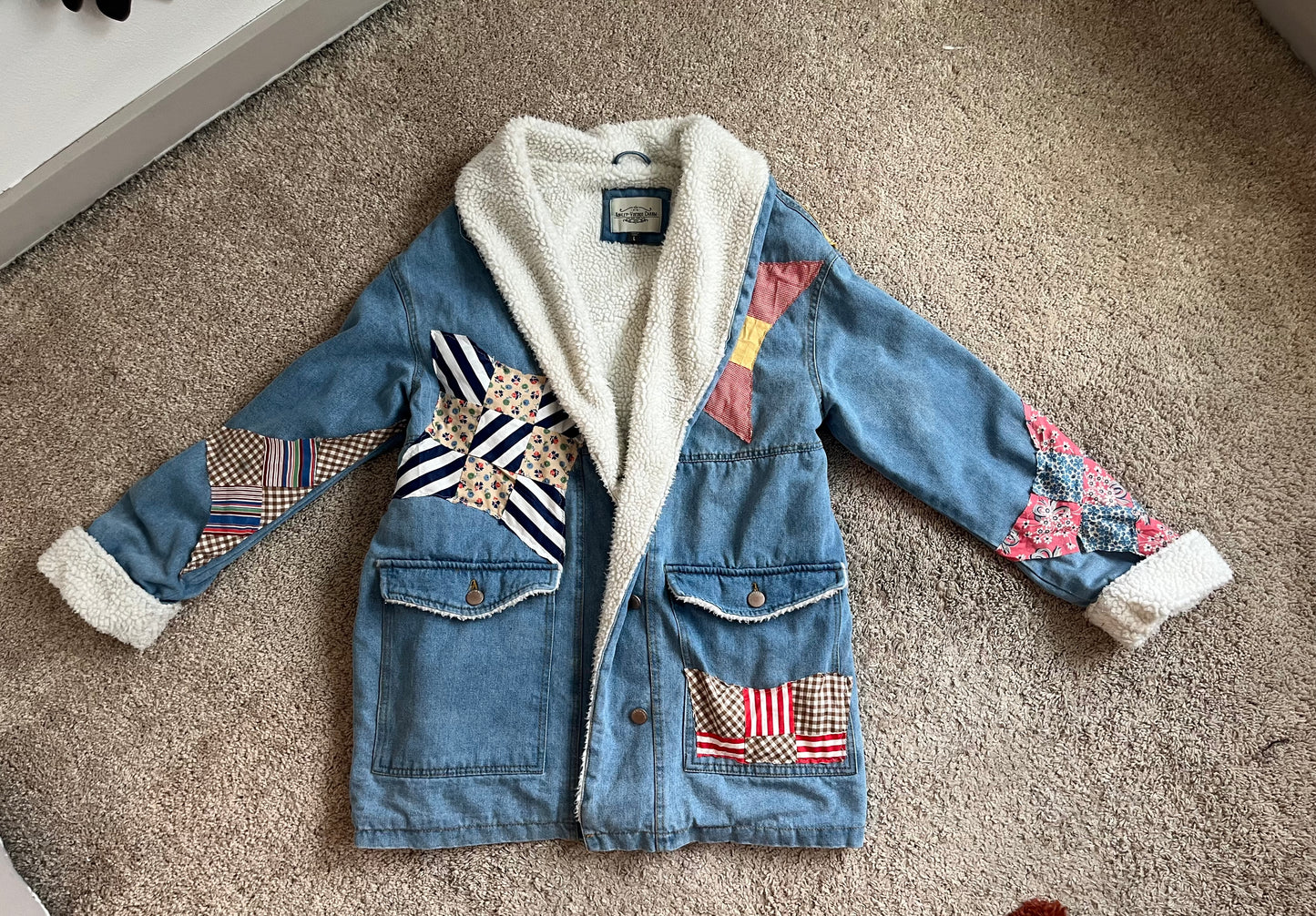 Cozy left over scraps (WXL)