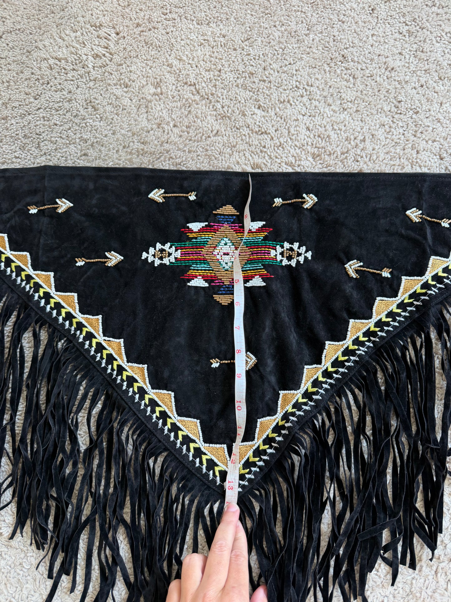 Aztec suede bandeau (S - L )