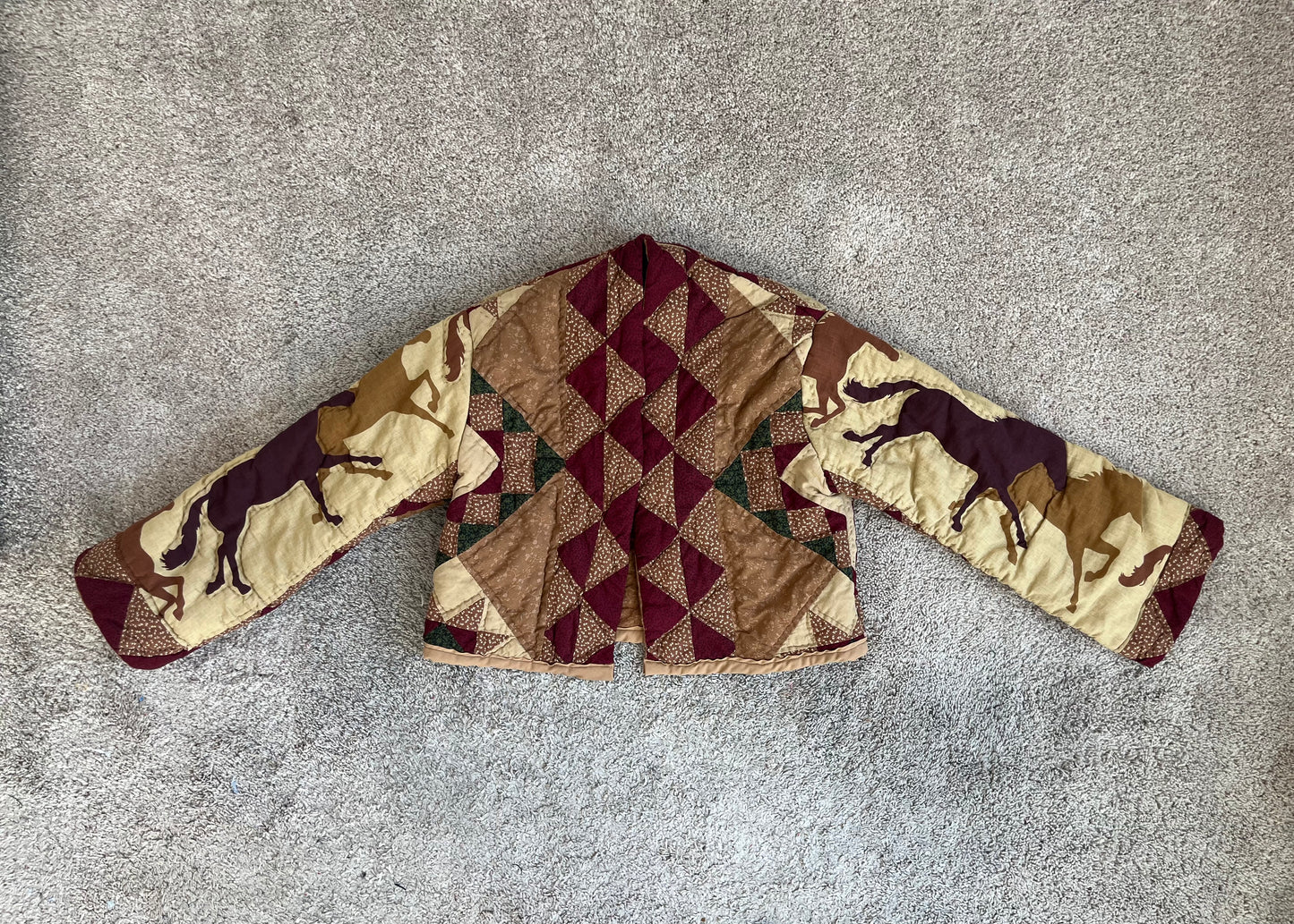 Western  Horse Quilt Jacket (WM)