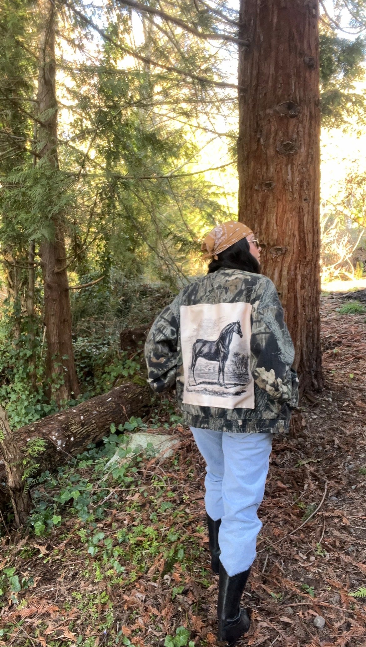 Mossy Oak Camo Horse Jacket (MM)